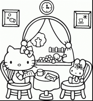 Hello Kitty Coloring Pages for Toddlers   way5m