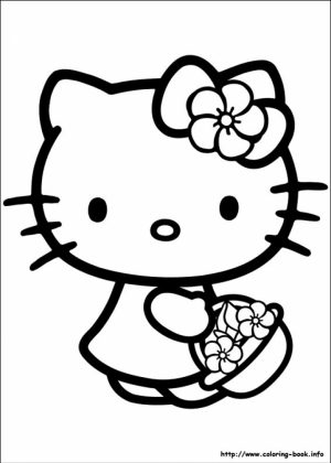 Hello Kitty Coloring Pages Free   wtxm7