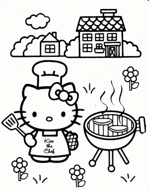 Hello Kitty Coloring Pages Online   2a6g4