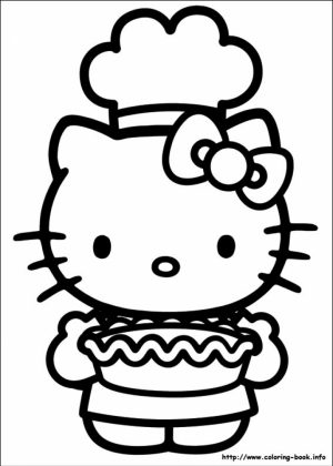 Hello Kitty Coloring Pages to Print   2bdf7