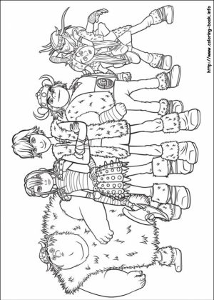 How to Train Your Dragon Coloring Pages Printable   8ade1