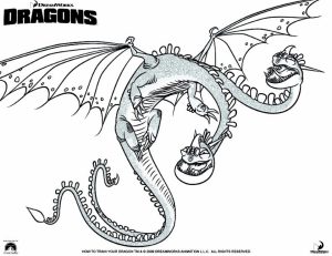 How to Train Your Dragon Coloring Pages to Print   8561a