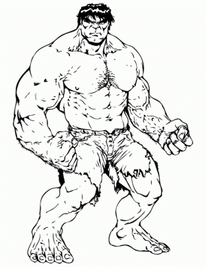 Hulk Coloring Pages for Boys   65709