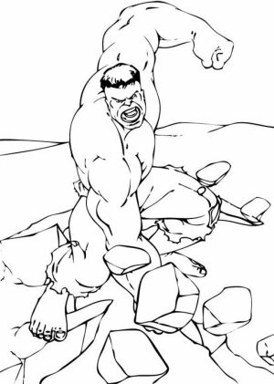 Hulk Coloring Pages for Boys   78102