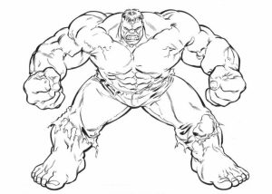 Hulk Coloring Pages Superheroes Printable   16351