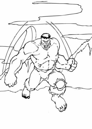 Hulk Coloring Pages to Print for Boys   77631