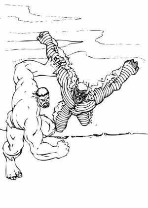Hulk Coloring Pages to Print for Boys   99501