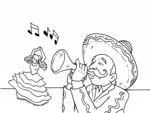 Image of Cinco de Mayo Coloring Pages to Print for Kids   05021