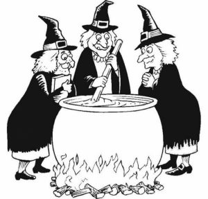Image of Witch Coloring Pages to Print for Kids   EhR0n