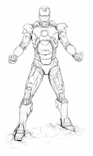 Ironman Coloring Pages Free Printable   66396