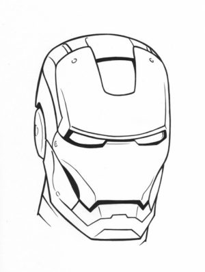 Ironman Coloring Pages Free Printable   9548