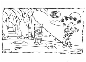 Jake and The Neverland Pirates Coloring Pages Disney Jr   63ibn