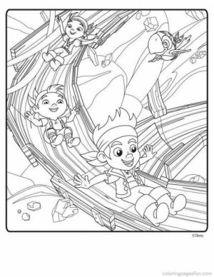 Jake and The Neverland Pirates Coloring Pages Disney Jr   tac3l