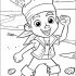 Jake and The Neverland Pirates Coloring Pages