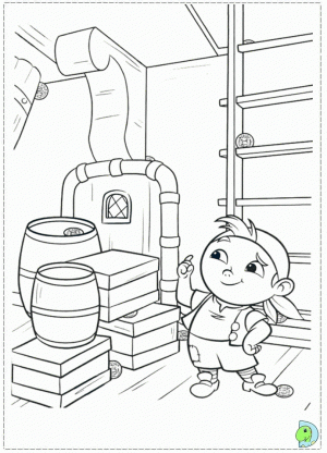 Jake and The Neverland Pirates Coloring Pages Online   tac31