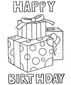 Kids Coloring Pages Happy Birthday Printable   38195