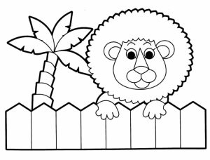 Kids’ Printable Animals Coloring Pages Free Online   G1O1Z
