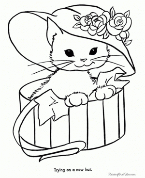 Kids’ Printable Animals Coloring Pages   LC75F