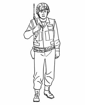 Kids Printable Army Coloring Pages   354fhkj