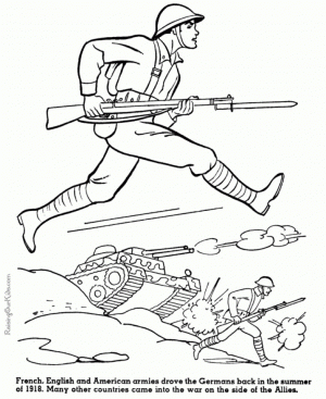 Kids Printable Army Coloring Pages   3566vvi