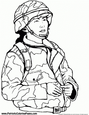 Kids Printable Army Coloring Pages   98vc32