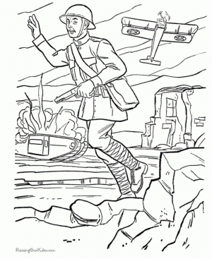Kids Printable Army Coloring Pages   uyi90