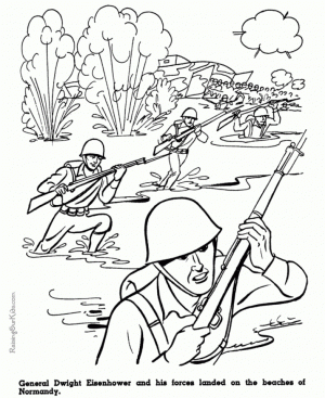 Kids Printable Army Coloring Pages   vcb2489