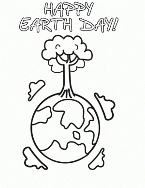 Kids Printable Earth Day Coloring Pages Free   61536