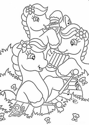 Kids Printable Fun Coloring Pages of Music   73071
