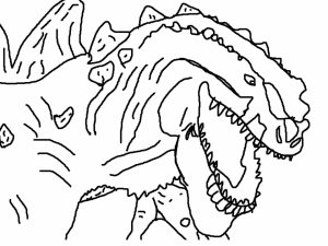 Kids’ Printable Godzilla Coloring Pages Free Online   cIxtO