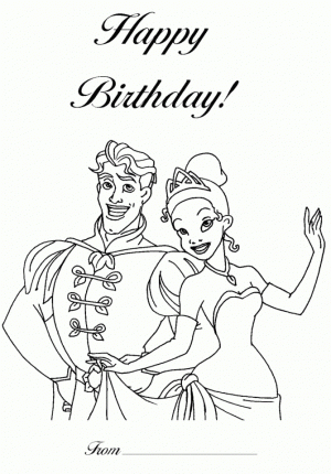 Kids Printable Happy Birthday Coloring Pages Fun   90371