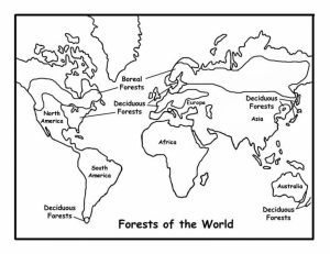 Kids’ Printable World Map Coloring Pages Free Online   p2s2s