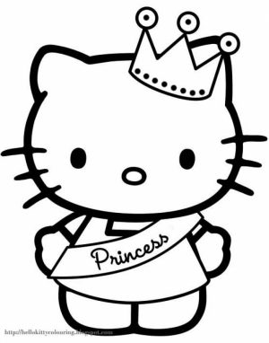 Kitty Coloring Pages Free for Kids   32884