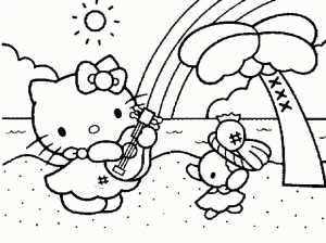 Kitty Coloring Pages Free to Print   72190