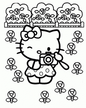 Kitty Coloring Pages Free to Print   99417