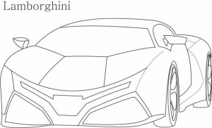 Lamborghini Coloring Pages Free Printable   66396