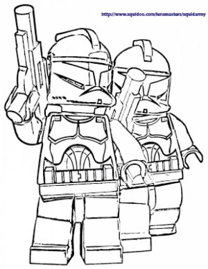 Lego Star Wars Coloring Pages Free Printable   70453