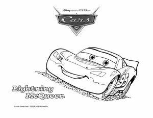 Lightning McQueen Coloring Pages Free Printable   606707