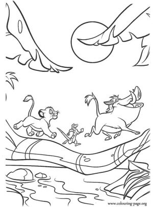 lion king coloring book pages – 7831a