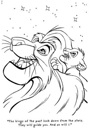 lion king coloring book pages – 89310