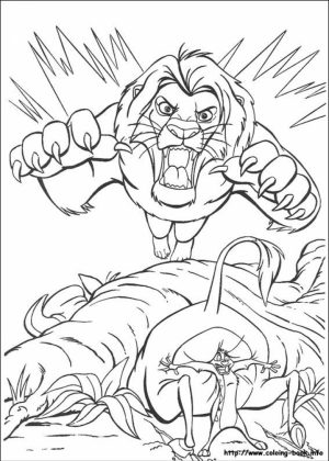 Lion King Coloring Pages Disney   47ae