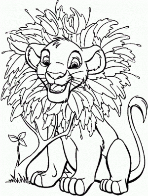 Lion King Coloring Pages Disney   uate4
