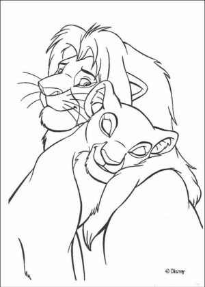 Lion King Coloring Pages for Kids   2agf0