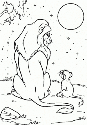 Lion King Coloring Pages for Kids   3jfi3