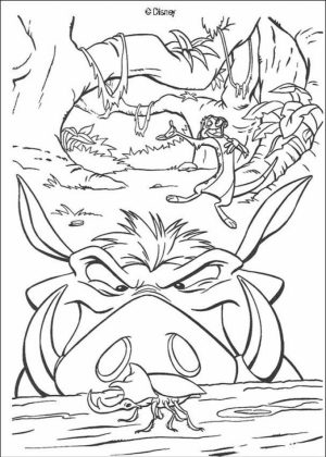 Lion King Coloring Pages Free   had01