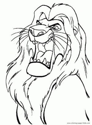 Lion King Coloring Pages Free   ught6