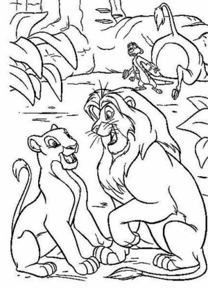 Lion King Coloring Pages Online   8291ag