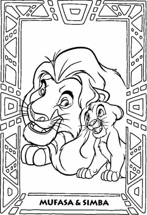 Lion King Coloring Pages Online   idgra