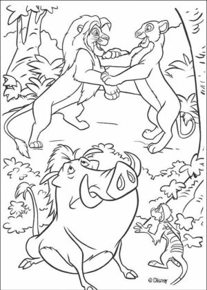 Lion King Coloring Pages Printable   0yft2