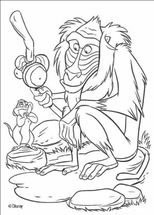 Lion King Coloring Pages Printable   8agsrw